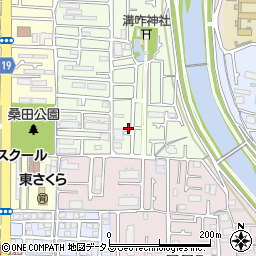 大阪府茨木市五十鈴町18周辺の地図