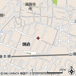 兵庫県姫路市広畑区則直周辺の地図