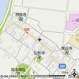 三重県津市芸濃町椋本565周辺の地図