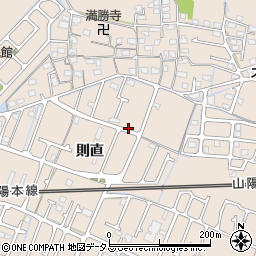 兵庫県姫路市広畑区（則直）周辺の地図