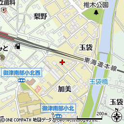愛知県豊川市御津町御馬加美118-2周辺の地図