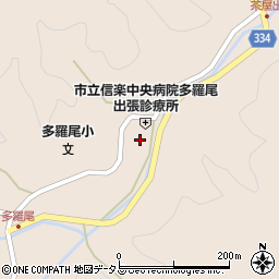滋賀県甲賀市信楽町多羅尾1922-1周辺の地図
