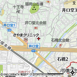 阪急バス株式会社　石橋営業所周辺の地図