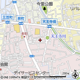 兵庫県宝塚市泉町21周辺の地図