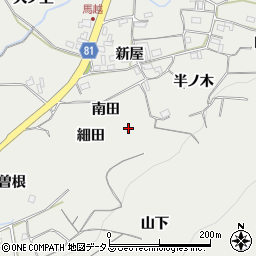 愛知県豊橋市石巻本町南田周辺の地図