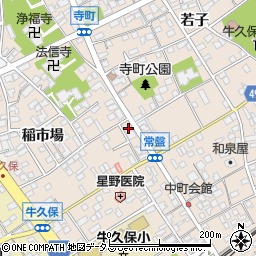 愛知県豊川市牛久保町八幡口52周辺の地図