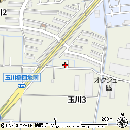 大阪府高槻市玉川3丁目30-9周辺の地図