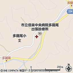 滋賀県甲賀市信楽町多羅尾1916周辺の地図