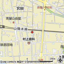 兵庫県姫路市勝原区宮田319周辺の地図