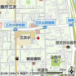 広島県三次市三次町1849周辺の地図