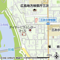 広島県三次市三次町1864周辺の地図