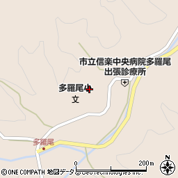 滋賀県甲賀市信楽町多羅尾1968周辺の地図