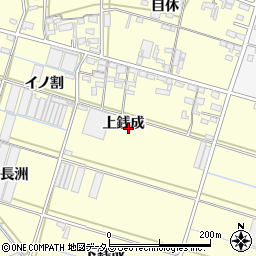 愛知県西尾市一色町中外沢周辺の地図