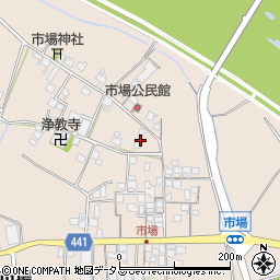 兵庫県たつの市揖保川町市場763周辺の地図