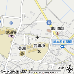 三重県津市芸濃町椋本5061-2周辺の地図