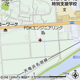 静岡県浜松市浜名区細江町広岡281周辺の地図