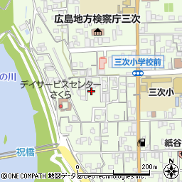 広島県三次市三次町1862周辺の地図