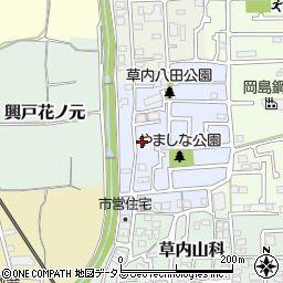 ロイヤル京田辺Ａ棟周辺の地図