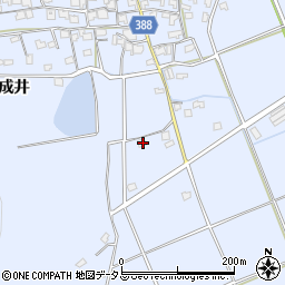 兵庫県加古川市志方町成井396周辺の地図