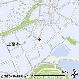 兵庫県加古川市志方町上冨木469-2周辺の地図
