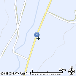 岡山県加賀郡吉備中央町西3246周辺の地図