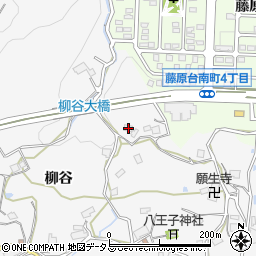 兵庫県神戸市北区八多町柳谷885周辺の地図