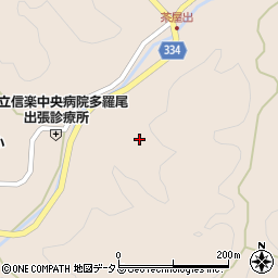 滋賀県甲賀市信楽町多羅尾1816周辺の地図