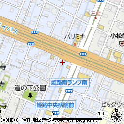 兵庫県姫路市飾磨区三宅周辺の地図