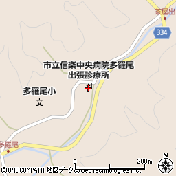 滋賀県甲賀市信楽町多羅尾1921周辺の地図
