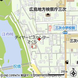 広島県三次市三次町1865周辺の地図