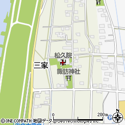 松久院周辺の地図