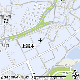 兵庫県加古川市志方町上冨木534-3周辺の地図