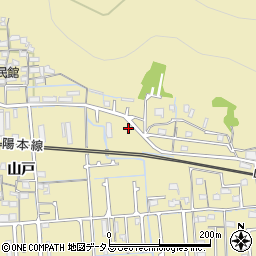 兵庫県姫路市勝原区山戸39周辺の地図
