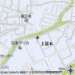 兵庫県加古川市志方町上冨木500-2周辺の地図