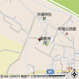 兵庫県たつの市揖保川町市場507-1周辺の地図