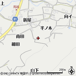 愛知県豊橋市石巻本町南山周辺の地図