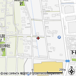 静岡県磐田市下神増41周辺の地図