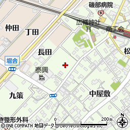 豊川信用金庫御津支店周辺の地図