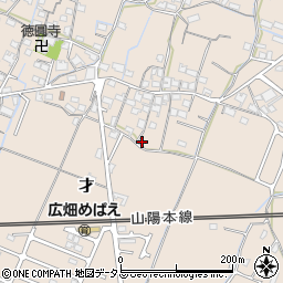兵庫県姫路市広畑区才497周辺の地図