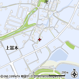 兵庫県加古川市志方町上冨木455周辺の地図