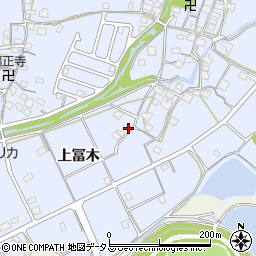 兵庫県加古川市志方町上冨木534周辺の地図