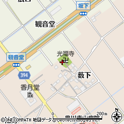 西島神社周辺の地図