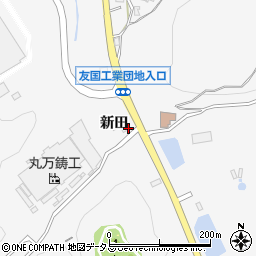 愛知県西尾市吉良町友国新田1周辺の地図