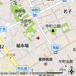 愛知県豊川市牛久保町八幡口61周辺の地図
