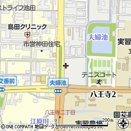 伊丹池田線周辺の地図