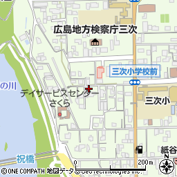 広島県三次市三次町1863周辺の地図
