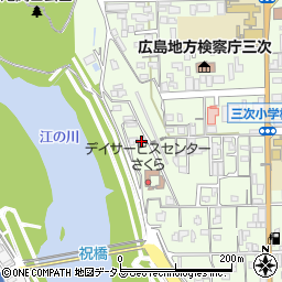 広島県三次市三次町1866周辺の地図
