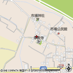 兵庫県たつの市揖保川町市場516周辺の地図