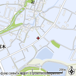 兵庫県加古川市志方町上冨木429周辺の地図