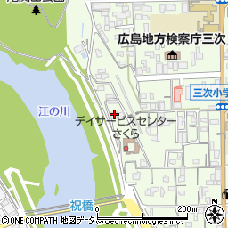 広島県三次市三次町1866-13周辺の地図